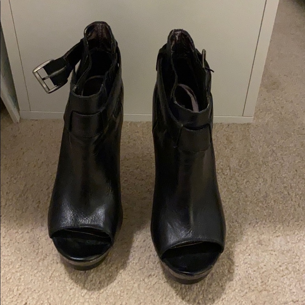 Steve Madden Open Toe Booties